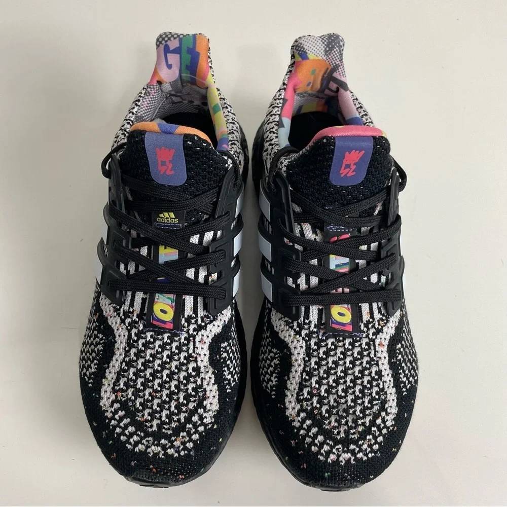 ADIDAS Ultraboost 5.0 DNA LOVE UNITES PRIDE Running Shoes Mens 5.5 Black Unisex
